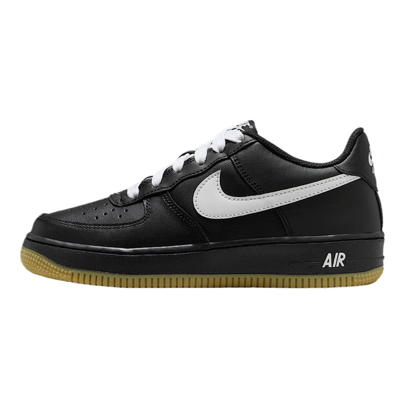 Big Kid's Air Force 1 LV8 3 Black/White-Gum Light Brown (IB8845 001)