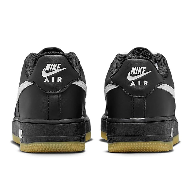 Big Kid's Air Force 1 LV8 3 Black/White-Gum Light Brown (IB8845 001)