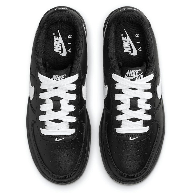 Big Kid's Air Force 1 LV8 3 Black/White-Gum Light Brown (IB8845 001)