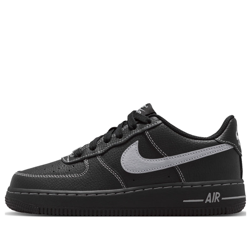 Big Kid's Air Force 1 LV8 3 Black/Wolf Grey-Black (HV4762 003)