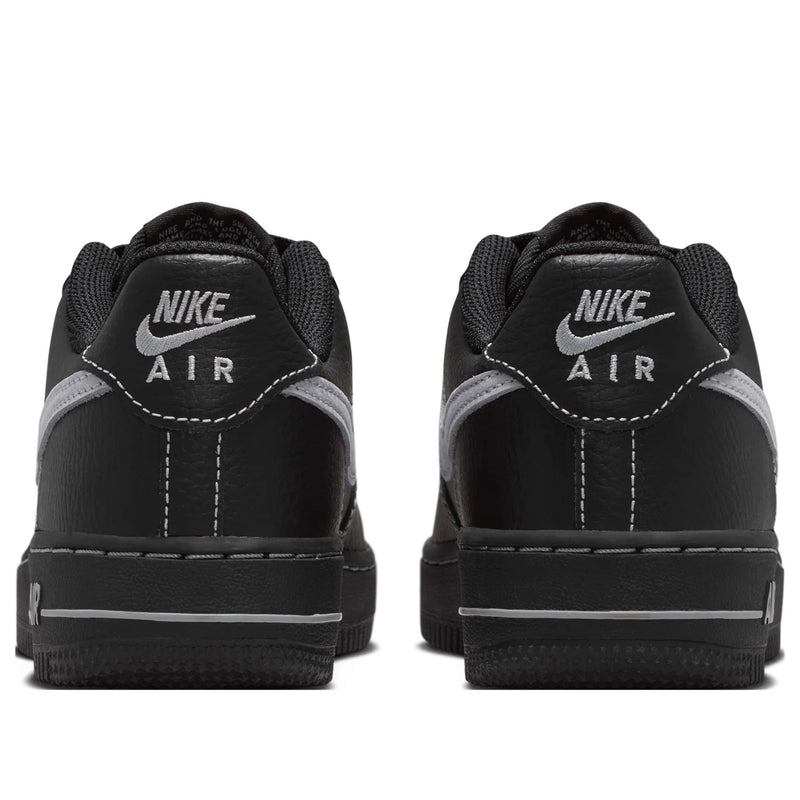 Big Kid's Air Force 1 LV8 3 Black/Wolf Grey-Black (HV4762 003)