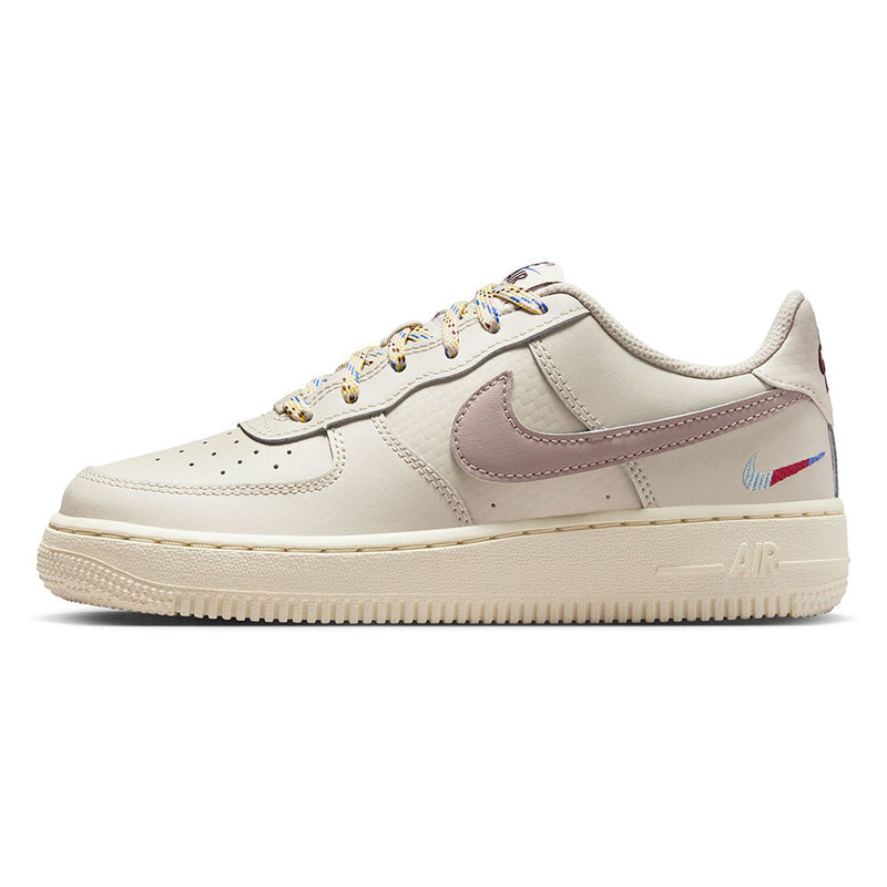 Big Kid's Air Force 1 LV8 LT Orewood BRN/MALT (HQ1907 100)