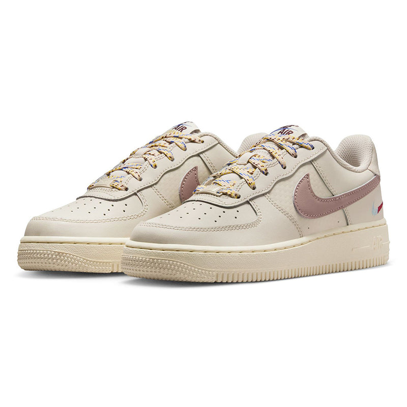 Big Kid's Air Force 1 LV8 LT Orewood BRN/MALT (HQ1907 100)