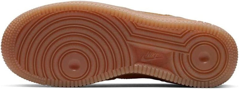 Big Kid's Air Force 1 LV8 Wheat/Wheat-Gum Light Brown (BQ5485 700)