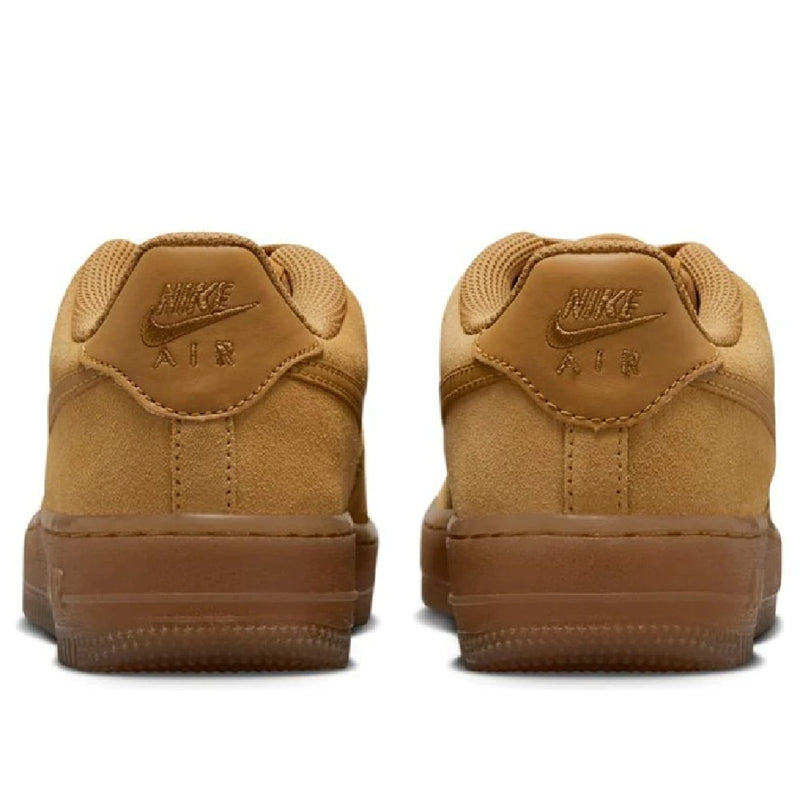 Big Kid's Air Force 1 LV8 Wheat/Wheat-Gum Light Brown (HQ7476 700)