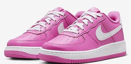 Big Kid's Air Force 1 Playful Pink/White (FV5948 600)