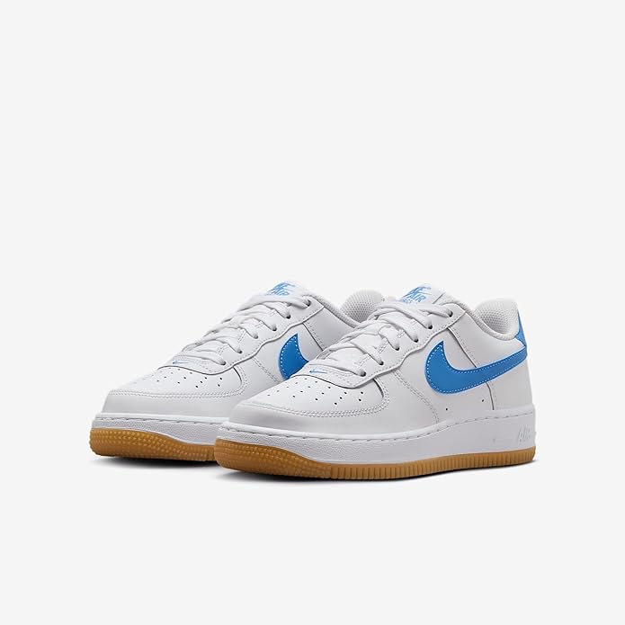 Big Kid's Air Force 1 White/Blue Beyond (FV5948 115)