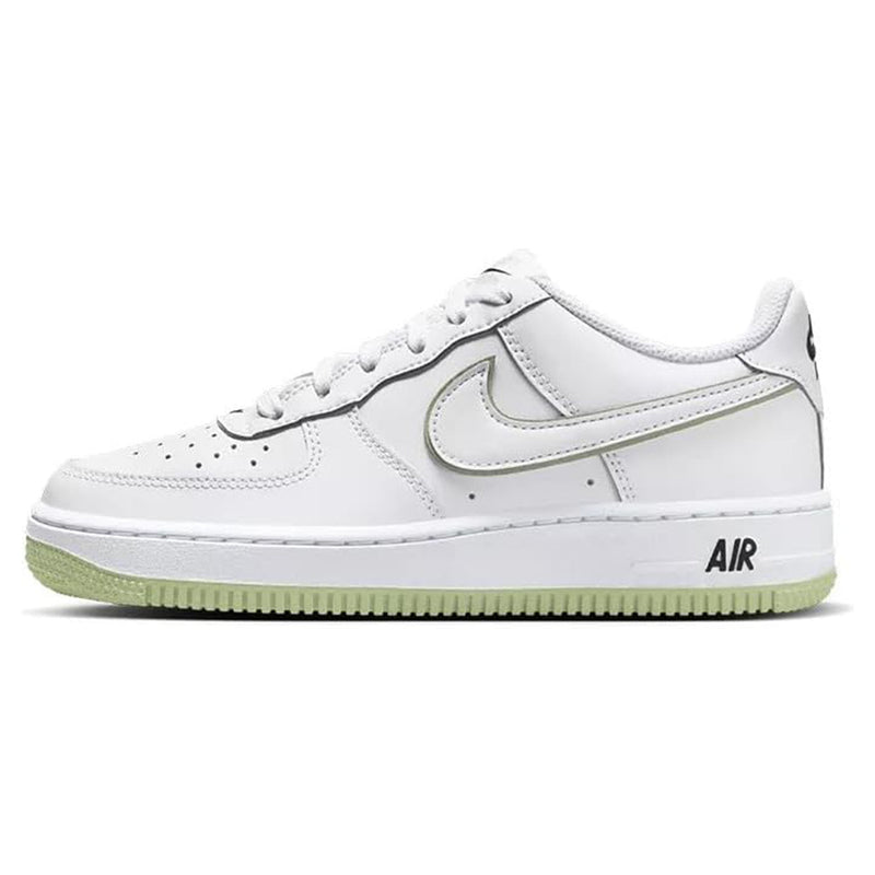 Big Kid's Air Force 1 White/Honeydew-White-Black (CT3839 108)