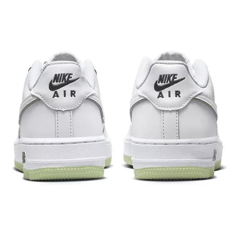 Big Kid's Air Force 1 White/Honeydew-White-Black (CT3839 108)
