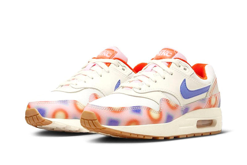 Big Kid's Air Max 1 Sail/Football Grey-Blue Joy (FN7287 100)