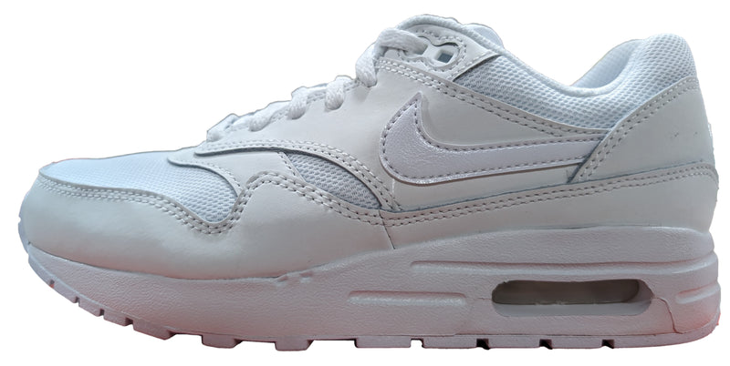 Big Kid's Air Max 1 White/White-White (DZ3307 100)