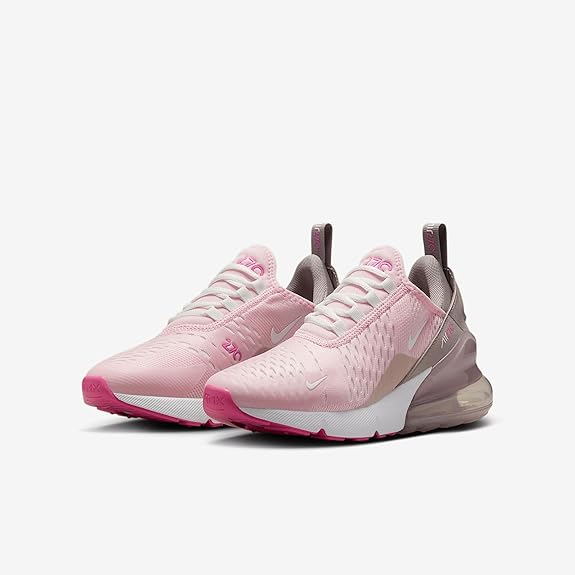 Big Kid's Air Max 270 BG Pink Foam/Summit White (IB4435 663)