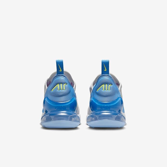 Big Kid's Air Max 270 BG Pure Platinum/LT Lemon Twist (IB4401 043)