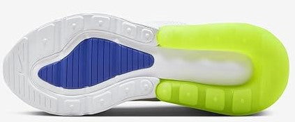 Big Kid's Air Max 270 BG White/Astronomy Blue-Volt (HJ9237 100)