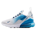 Big Kid's Air Max 270 Off White/Court Blue (943345 125)