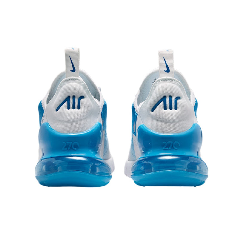 Big Kid's Air Max 270 Off White/Court Blue (943345 125)