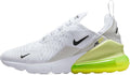 Big Kid's Air Max 270 White/Anthracite-Limelight (943345 123)