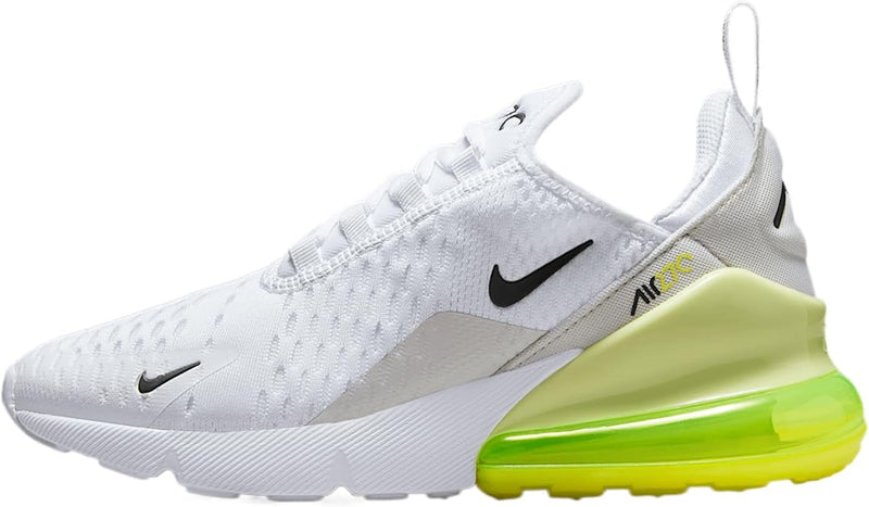 Big Kid's Air Max 270 White/Anthracite-Limelight (943345 123)