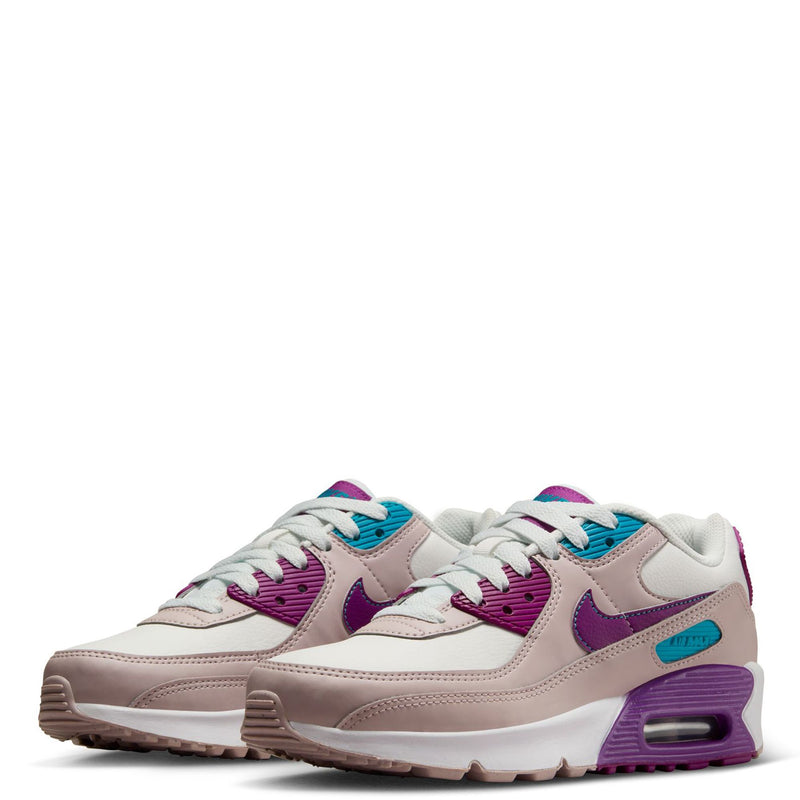 Big Kid's Air Max 90 LTR Summit White/Viotech (CD6864 126)