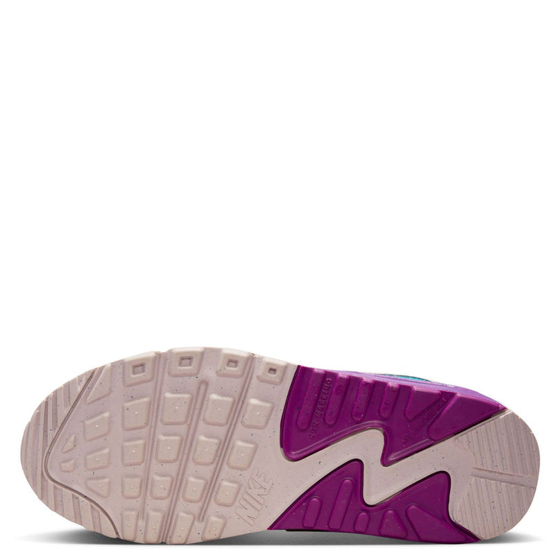 Big Kid's Air Max 90 LTR Summit White/Viotech (CD6864 126)