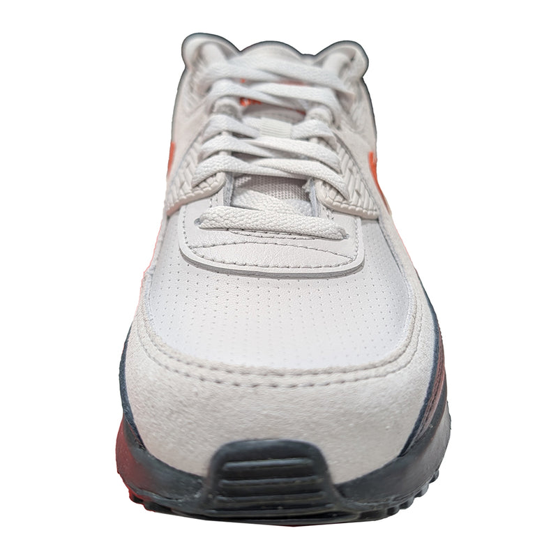 Big Kid's Air Max 90 SE Vast Grey/Safety Orange (IF2623 003)