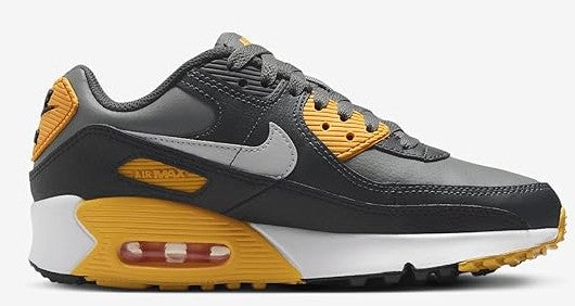Big Kid's Air Max 90 Smoke Grey/ Lt Smoke Grey (HF6358 004)