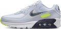 Big Kid's Air Max 90 White/Blackened Blue-Volt (DV3480 100)