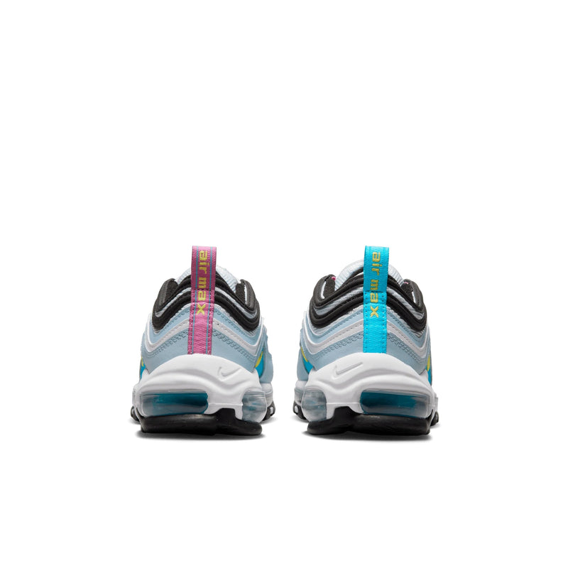 Big Kid's Air Max 97 Blue Whisper/Opti Yellow-White (921522 408)