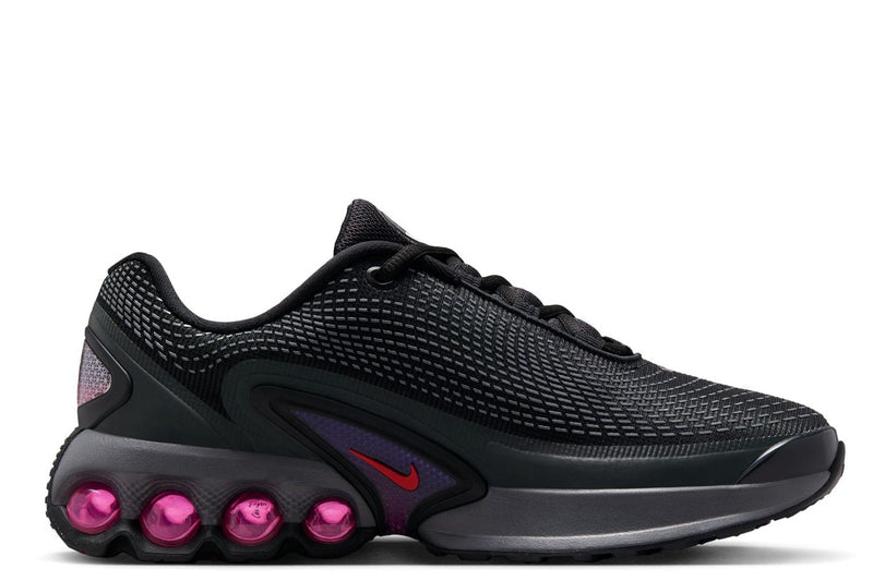 Big Kid's Air Max DN Black/Lt Crimson-Dk Smoke Grey (FB8987 008)