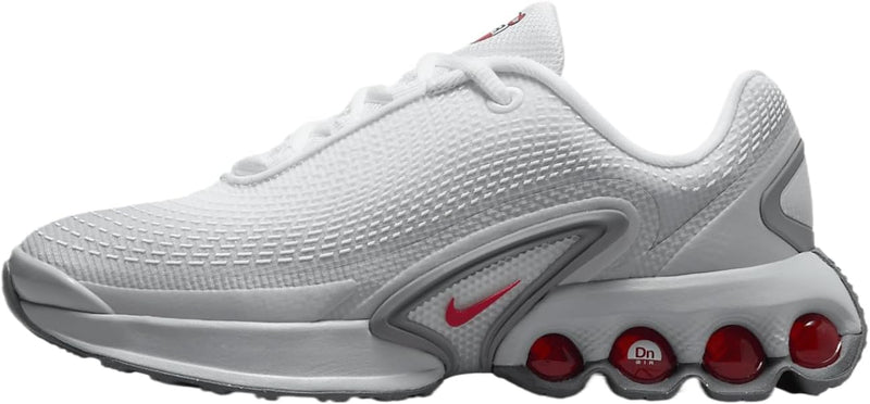 Big Kid's Air Max DN SE Lt Smoke Grey/University Red (HQ4873 002)