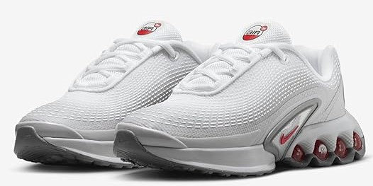 Big Kid's Air Max DN SE Lt Smoke Grey/University Red (HQ4873 002)