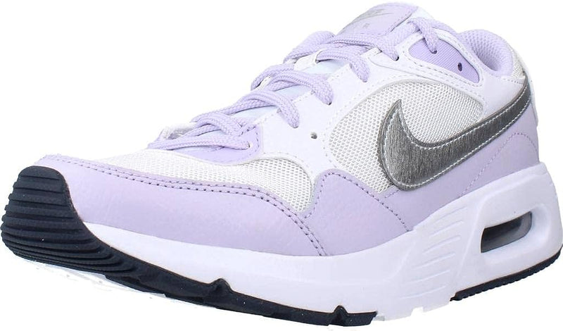 Big Kid's Air Max SC White/Metallic Silver (CZ5358 113)