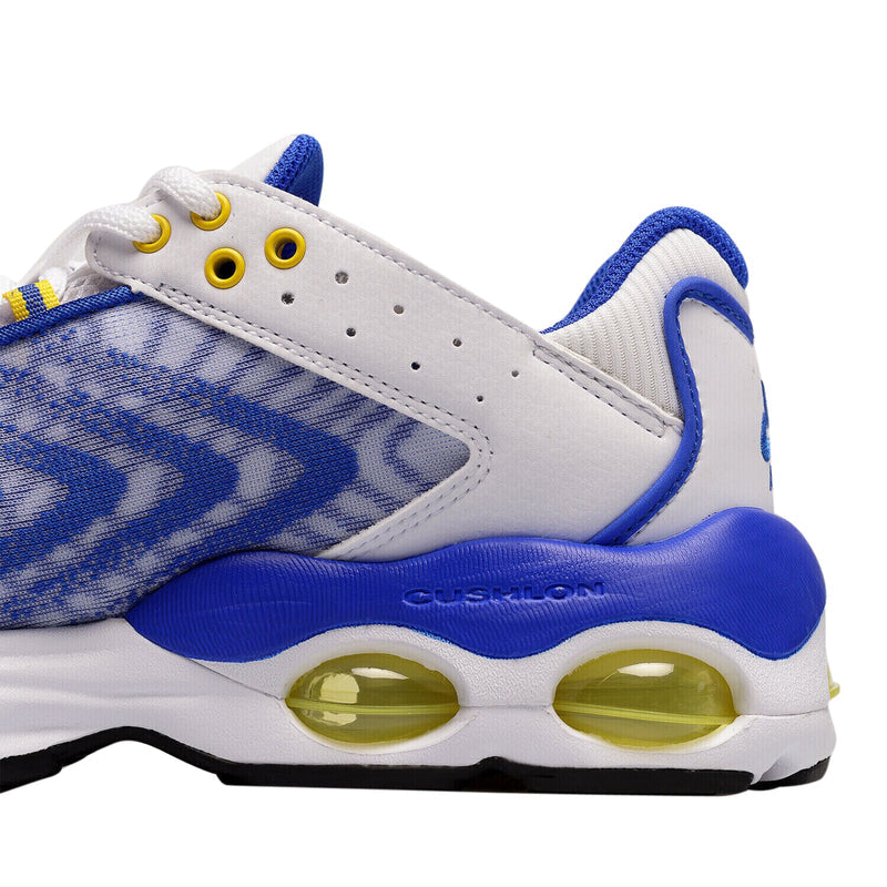 Big Kid's Air Max TW White/Speed Yellow-Racer Blue (DQ0296 100)