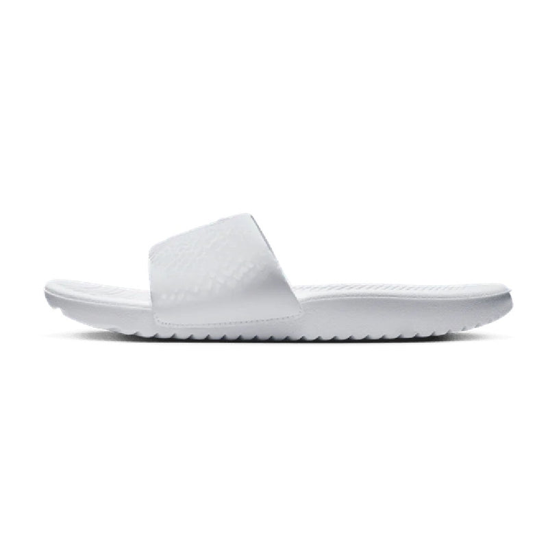 Big Kid's and Little Kid's Kobe Kawa Slide White/White (IF2871 100)