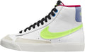 Big Kid's Blazer Mid '77 White/Volt-Hyper Royal (DV2234 100)