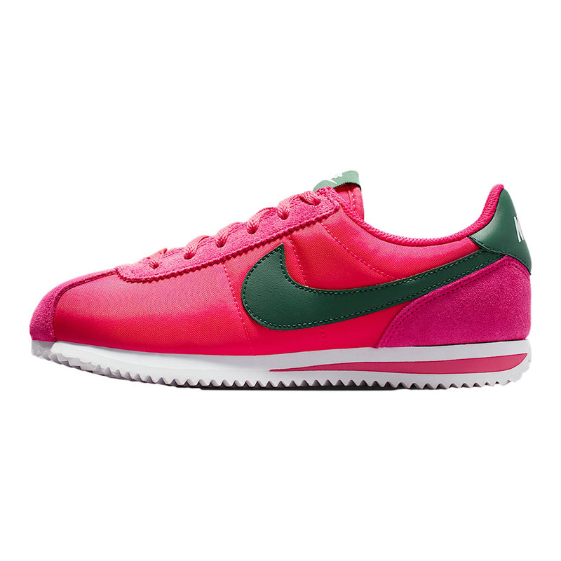 Big Kid's Cortez TXT Rush Pink/Fir-White (IH7654 600)
