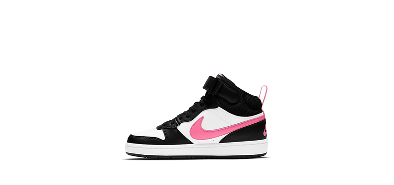 Big Kid's Court Borough Mid 2 Black/Sunset Pulse-White (CD7782 005)