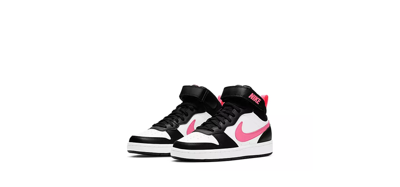 Big Kid's Court Borough Mid 2 Black/Sunset Pulse-White (CD7782 005)