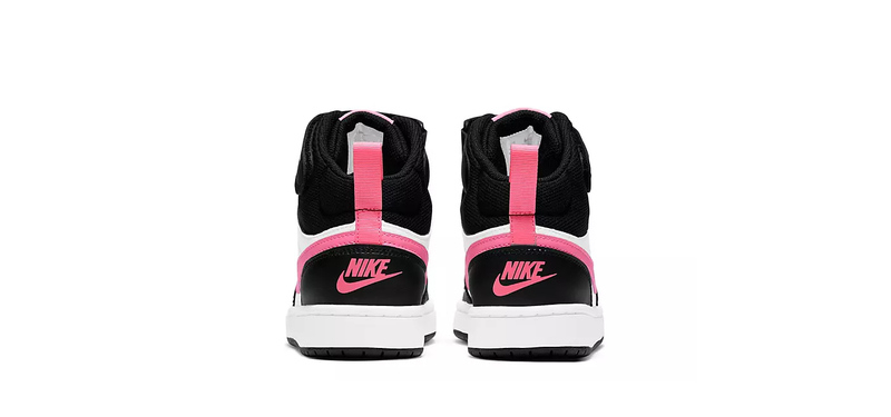 Big Kid's Court Borough Mid 2 Black/Sunset Pulse-White (CD7782 005)