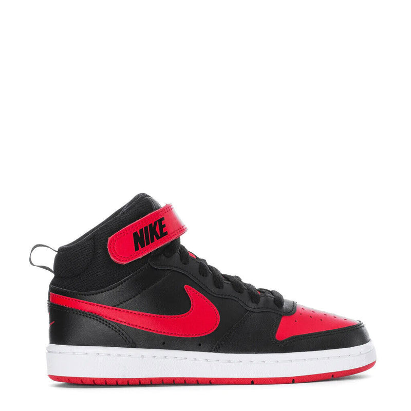 Big Kid's Court Borough Mid 2 Black/University Red-Wht (CD7782 003)