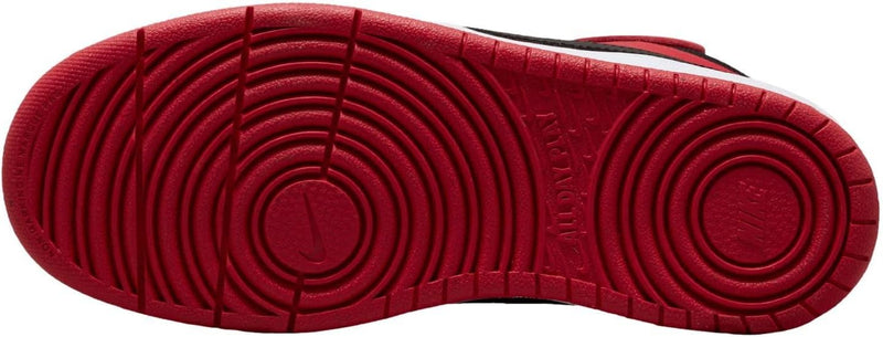Big Kid's Court Borough Mid 2 University Red/Blk-White (CD7782 602)