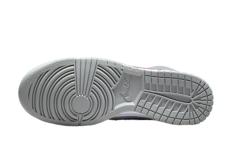 Big Kid's Dunk Hi SE Lt Smoke Grey/Gym Red-White (DH9750 001)