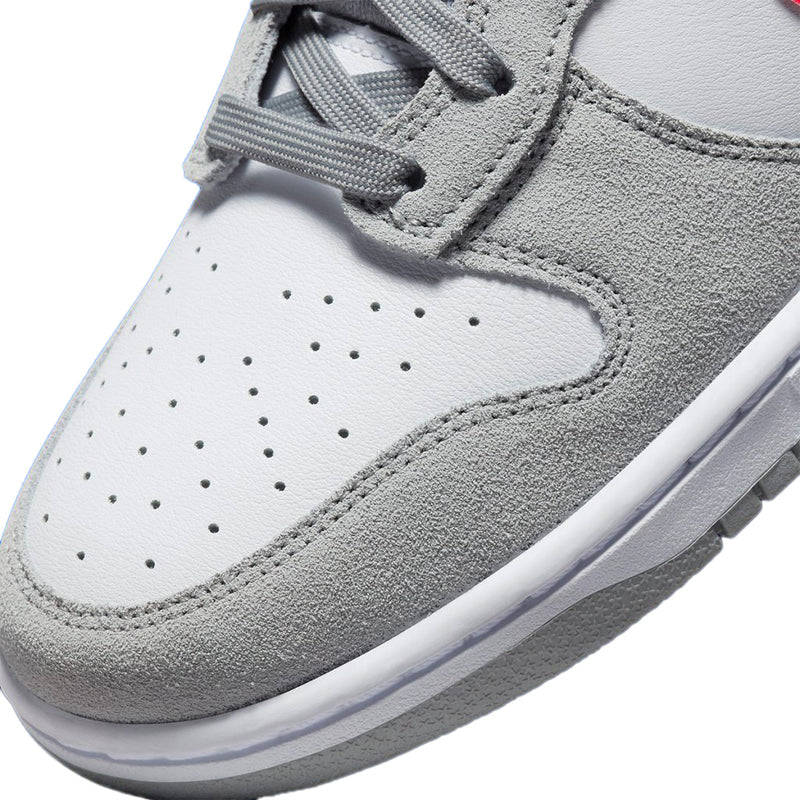Big Kid's Dunk Hi SE Lt Smoke Grey/Gym Red-White (DH9750 001)