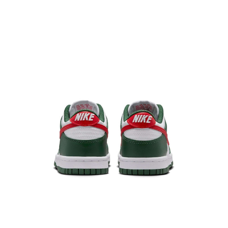 Big Kid's Dunk Low BG FIR/University Red-White (IO7453 323)