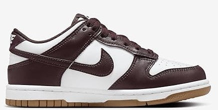 Big Kid's Dunk Low BG White/Burgundy Crush (HJ9282 100)