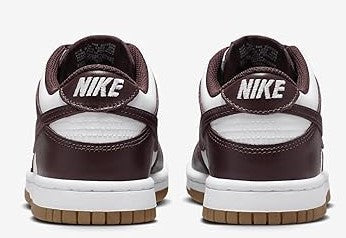 Big Kid's Dunk Low BG White/Burgundy Crush (HJ9282 100)