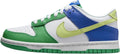 Big Kid's Dunk Low BG White/Lt Lemon Twist (FN6973 100)