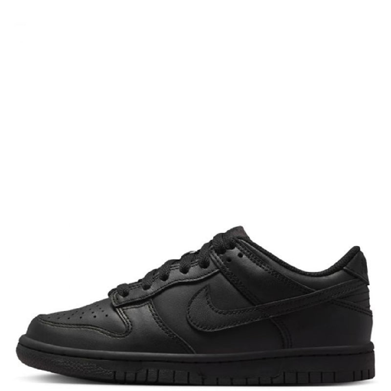 Big Kid's Dunk Low Black/Black-Black (FB9109 009)