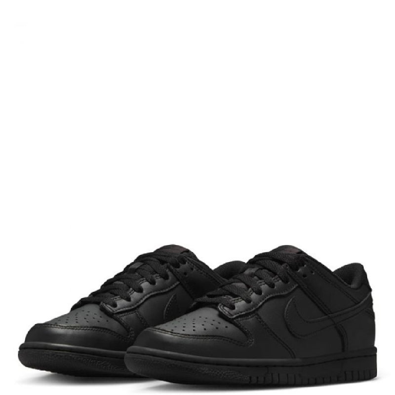 Big Kid's Dunk Low Black/Black-Black (FB9109 009)