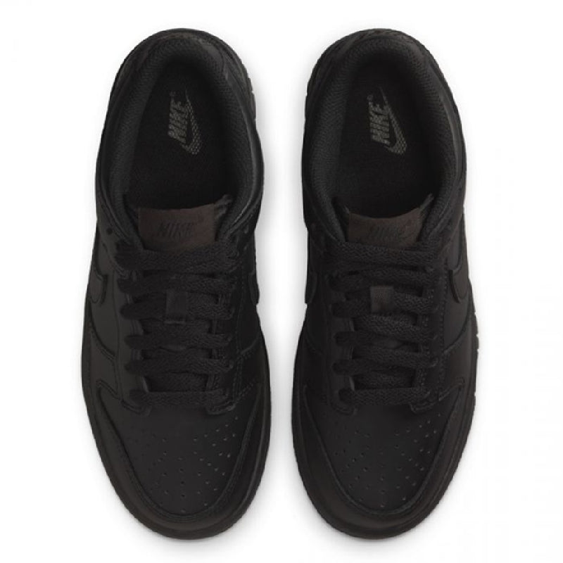 Big Kid's Dunk Low Black/Black-Black (FB9109 009)